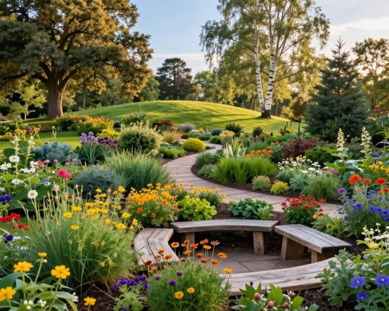 Wie gestaltet man einen natürlichen Garten?