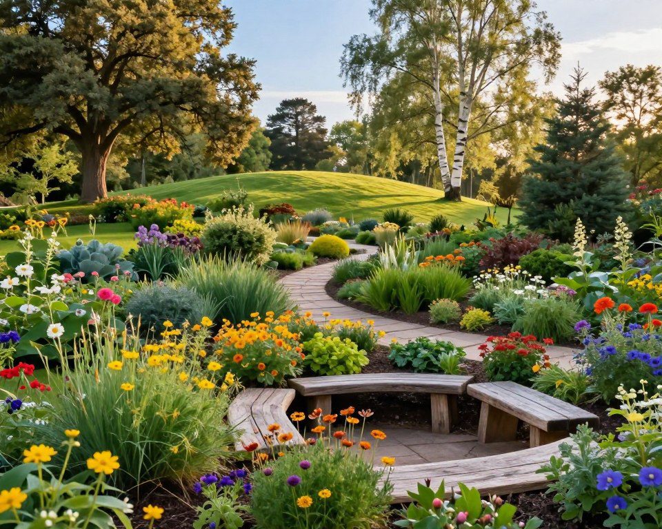 Wie gestaltet man einen natürlichen Garten?