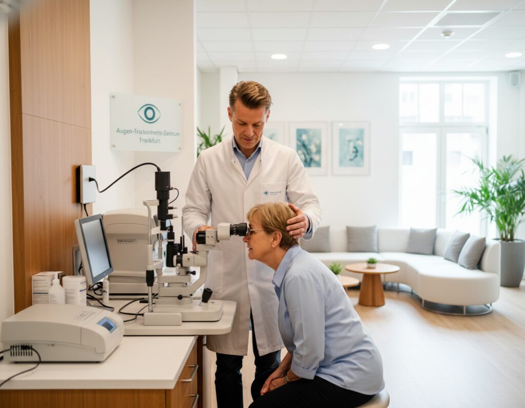 Wie hilft eine Augenarztpraxis Frankfurt bei trockenen Augen?