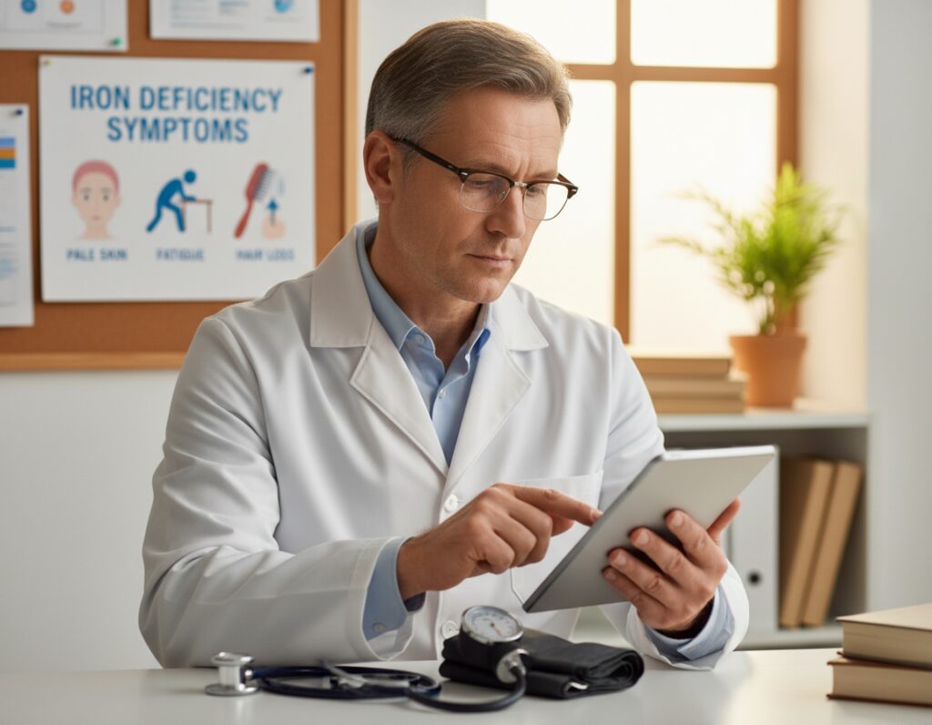 Eisenmangel Symptome erkennen