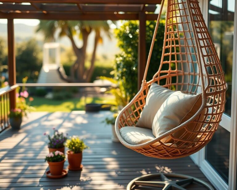 Hängesessel Terrasse