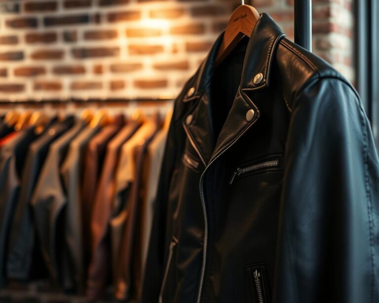 Lederjacke